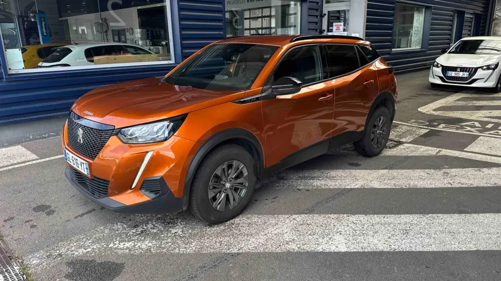 Peugeot 2008 teinte m. orange fusion d'occasion