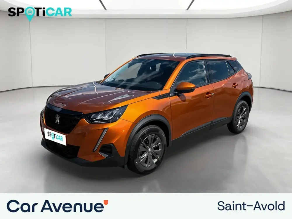 Peugeot 2008 orange fusion (m) d'occasion
