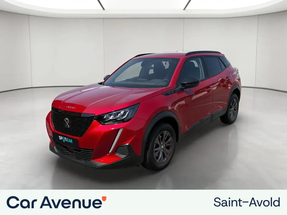 Peugeot 2008 rouge d'occasion