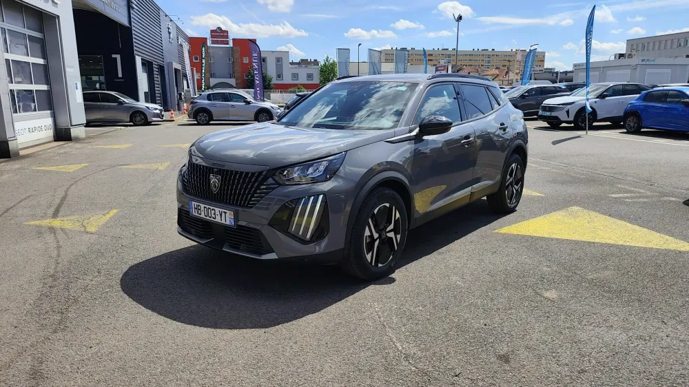 Peugeot 2008 gris d'occasion