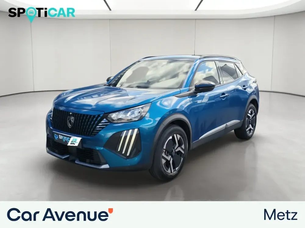 Peugeot 2008 bleu d'occasion