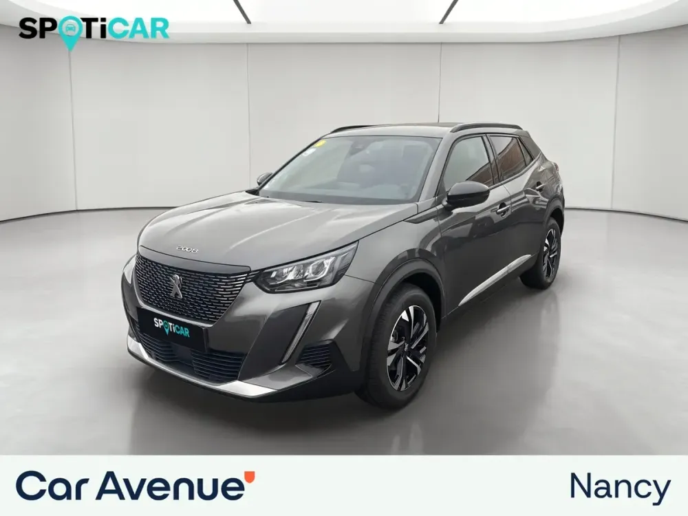 Peugeot 2008 gris platinium (m) d'occasion