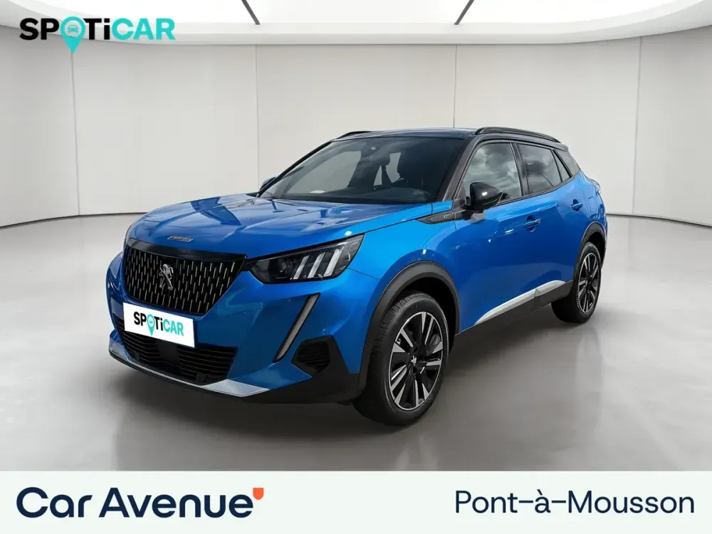 Peugeot 2008 bleu vertigo (s) d'occasion