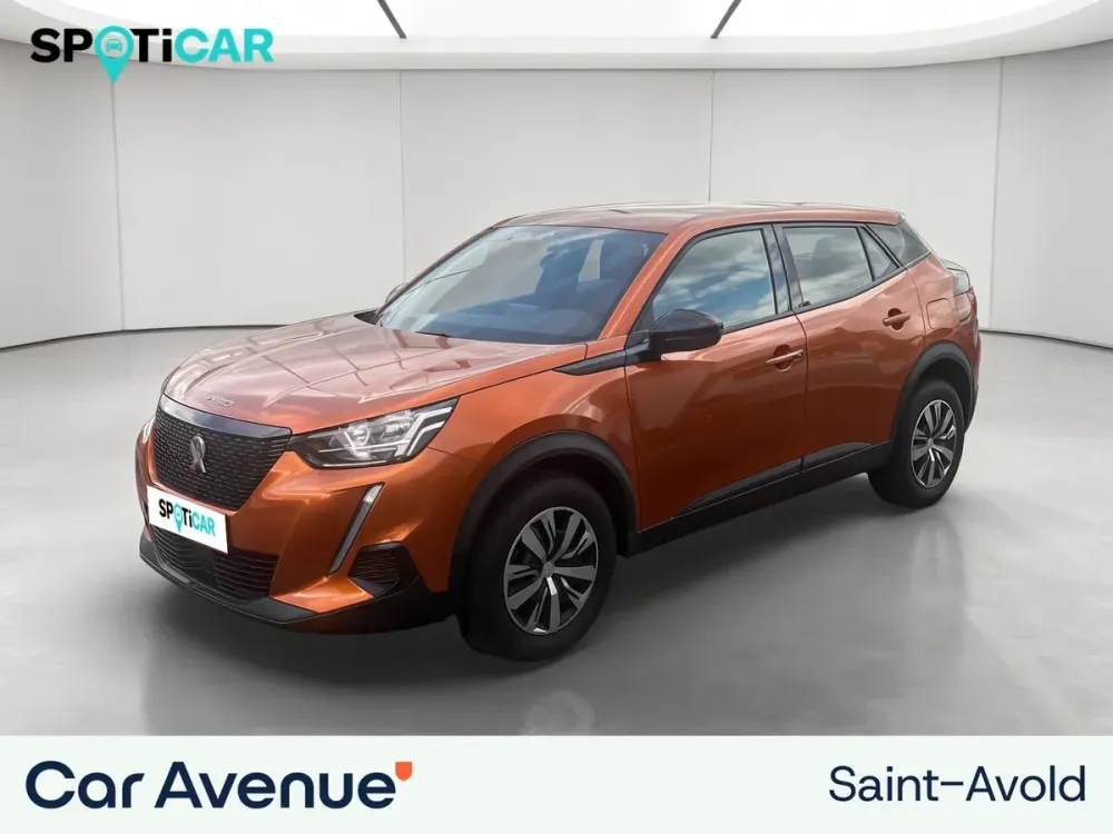 Peugeot 2008 teinte m. orange fusion d'occasion