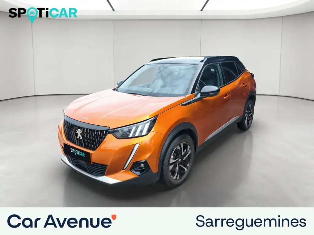 Peugeot 2008 orange d'occasion