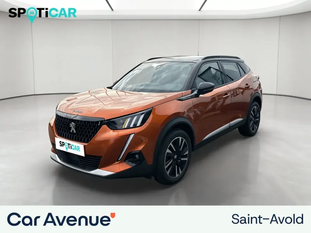 Peugeot 2008 orange d'occasion