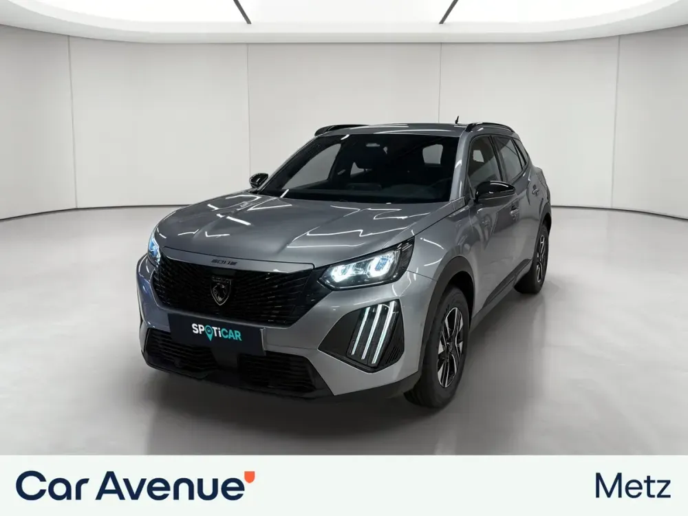 Peugeot 2008 gris d'occasion