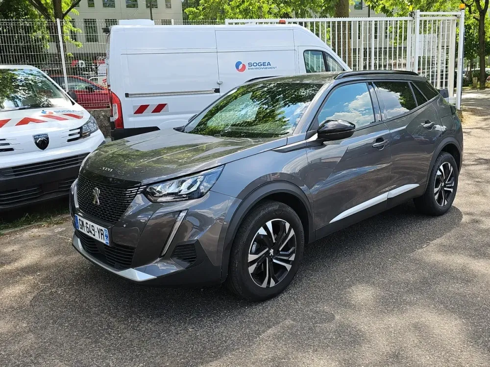 Peugeot 2008 gris platinium (m) d'occasion