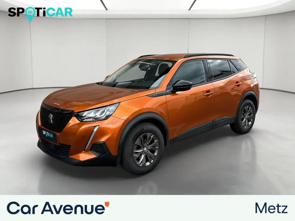 Peugeot 2008 orange fusion (m) d'occasion