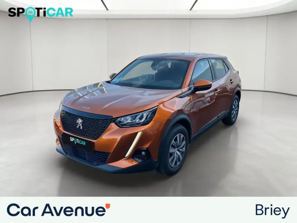 Peugeot 2008 orange fusion (m) d'occasion