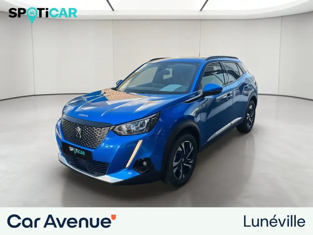 Peugeot 2008 bleu d'occasion