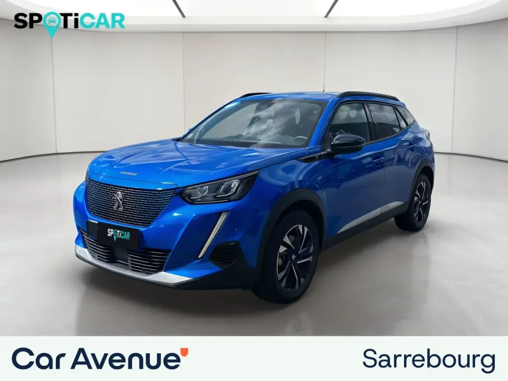 Peugeot 2008 bleu d'occasion