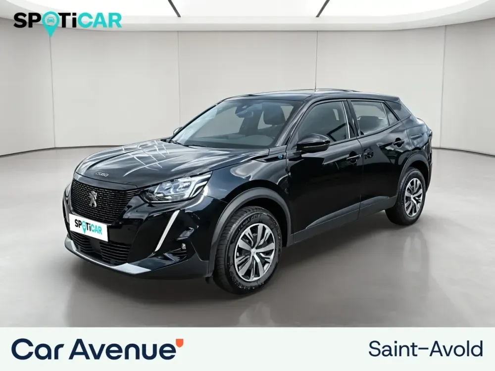 Peugeot 2008 ELECTRIQUE noir d'occasion