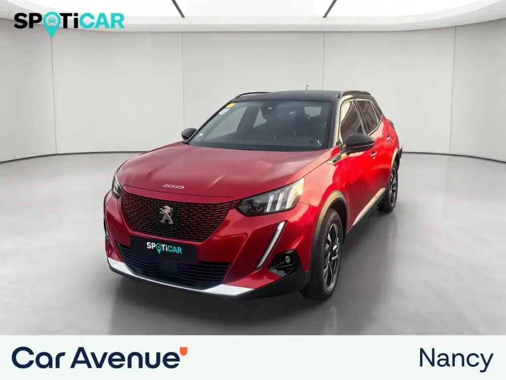 Peugeot 2008 rouge d'occasion