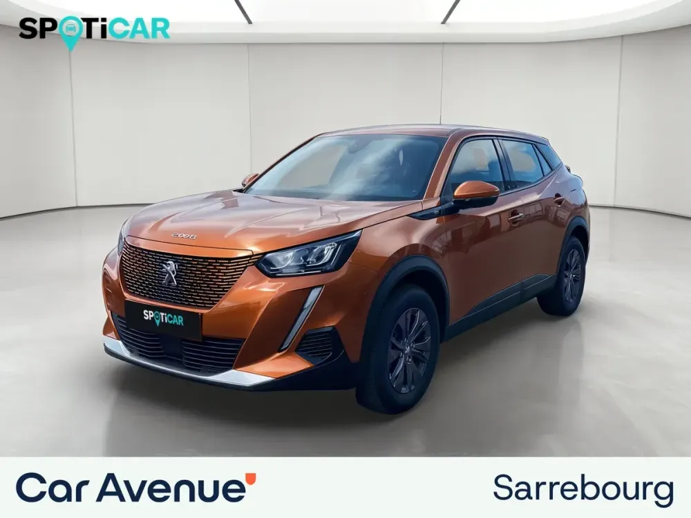 Peugeot 2008 ELECTRIQUE teinte m. orange fusion d'occasion