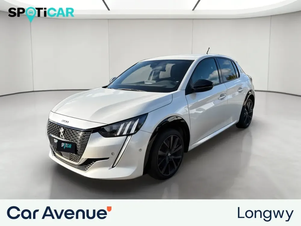 Peugeot 208 blanc d'occasion