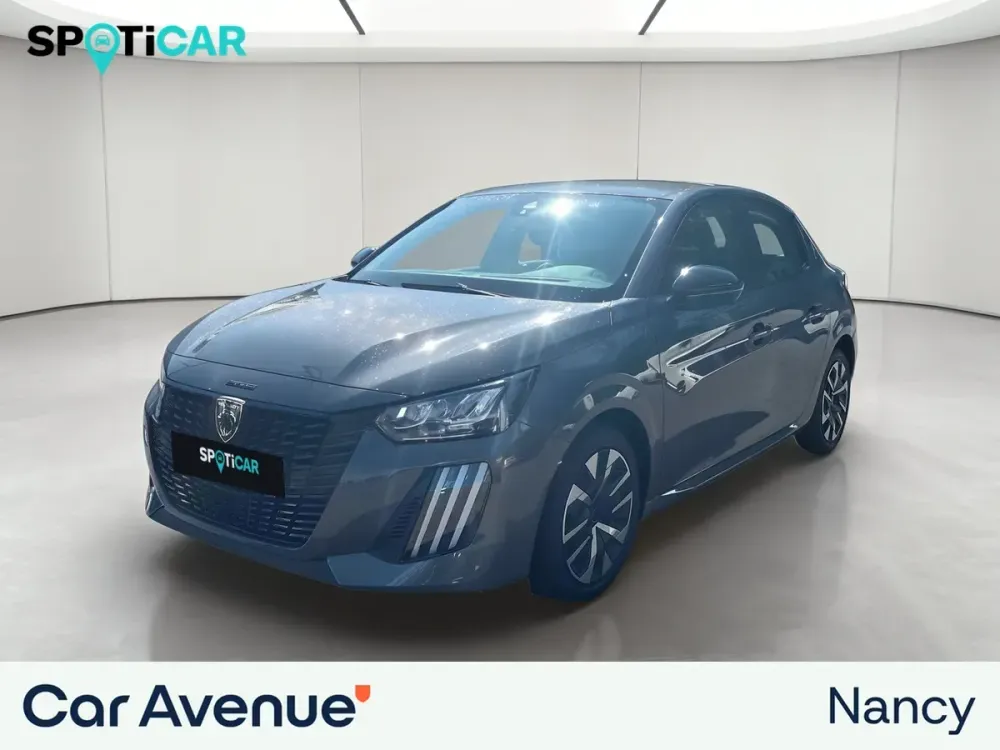 Peugeot 208 gris d'occasion