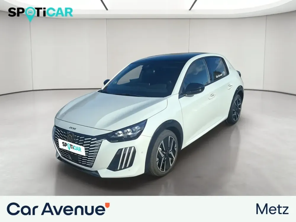 Peugeot 208 blanc okenite (m) neuf