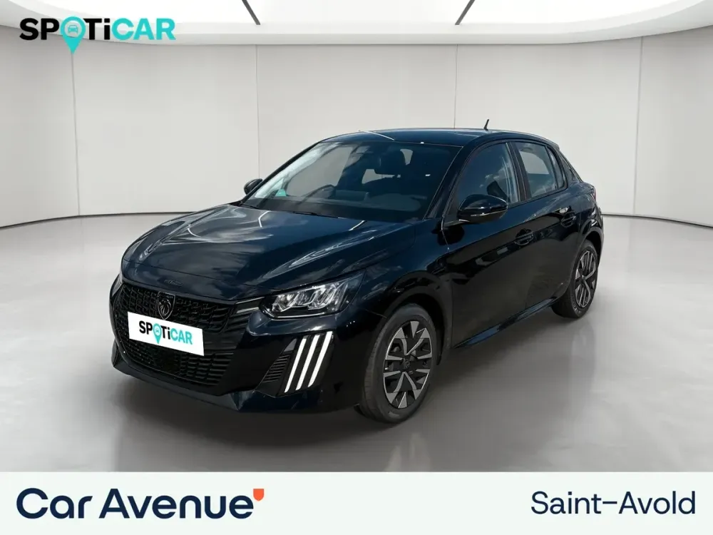 Peugeot 208 noir d'occasion