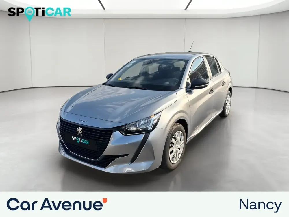 Peugeot 208 gris artense (m) d'occasion