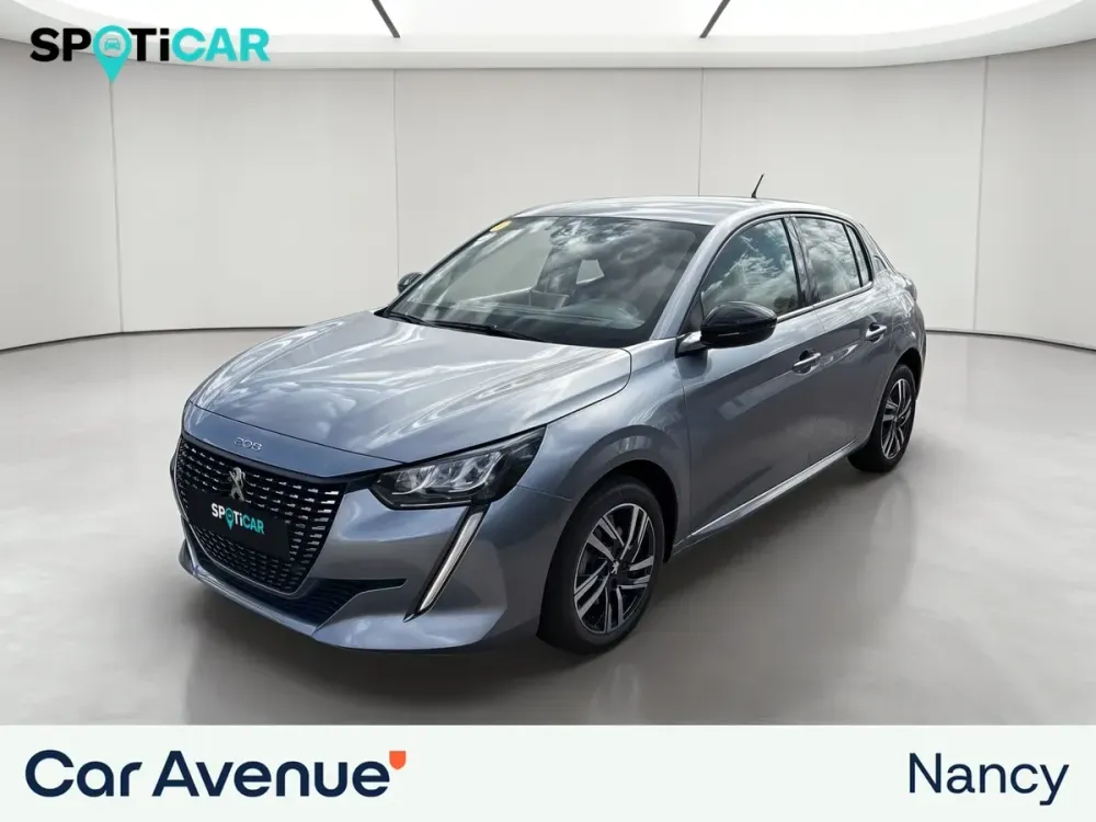 Peugeot 208 gris d'occasion