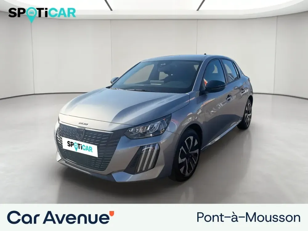 Peugeot 208 gris artense neuf