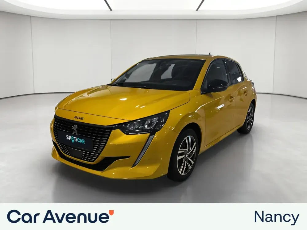 Peugeot 208 jaune faro (m) d'occasion