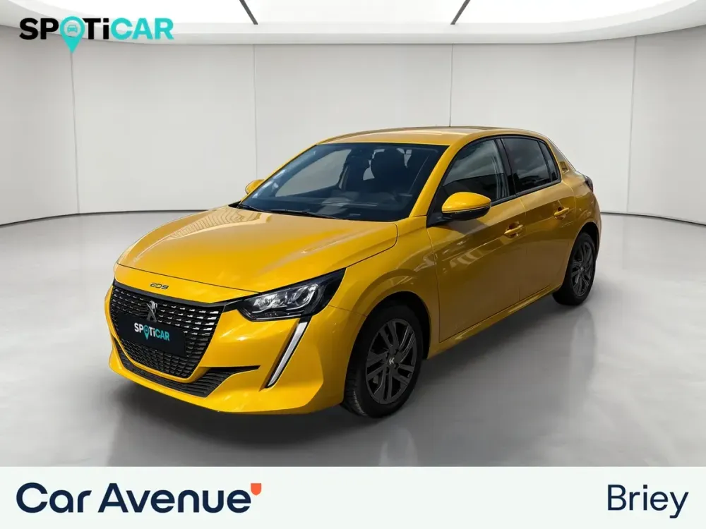 Peugeot 208 teinte m. jaune faro d'occasion