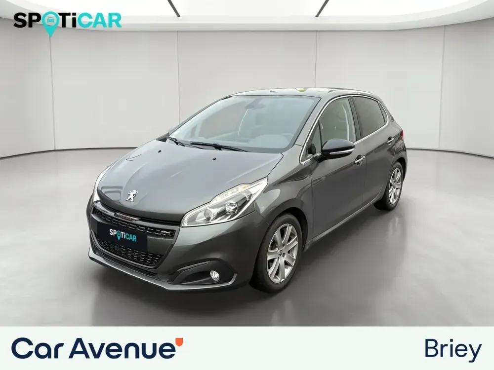 Peugeot 208 gris d'occasion