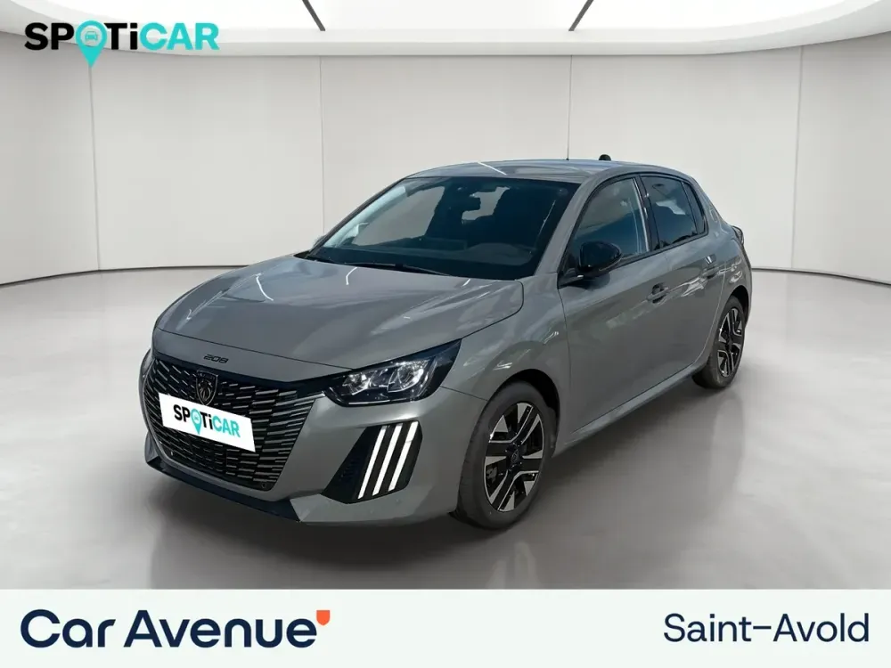 Peugeot 208 p. m. gris selenium d'occasion
