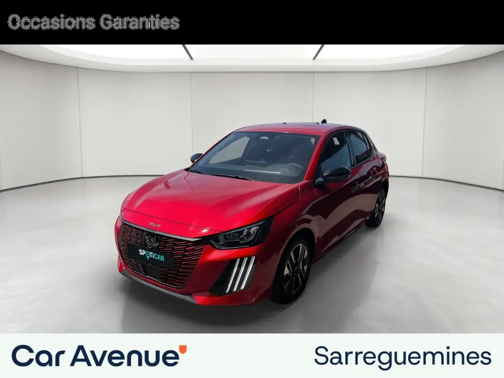 Peugeot 208 rouge elixir neuf