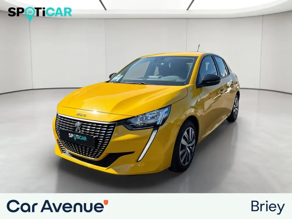 Peugeot 208 teinte m. jaune faro d'occasion
