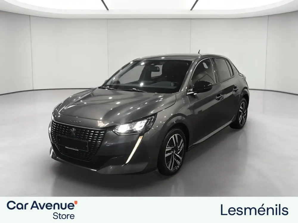 Peugeot 208 gris d'occasion