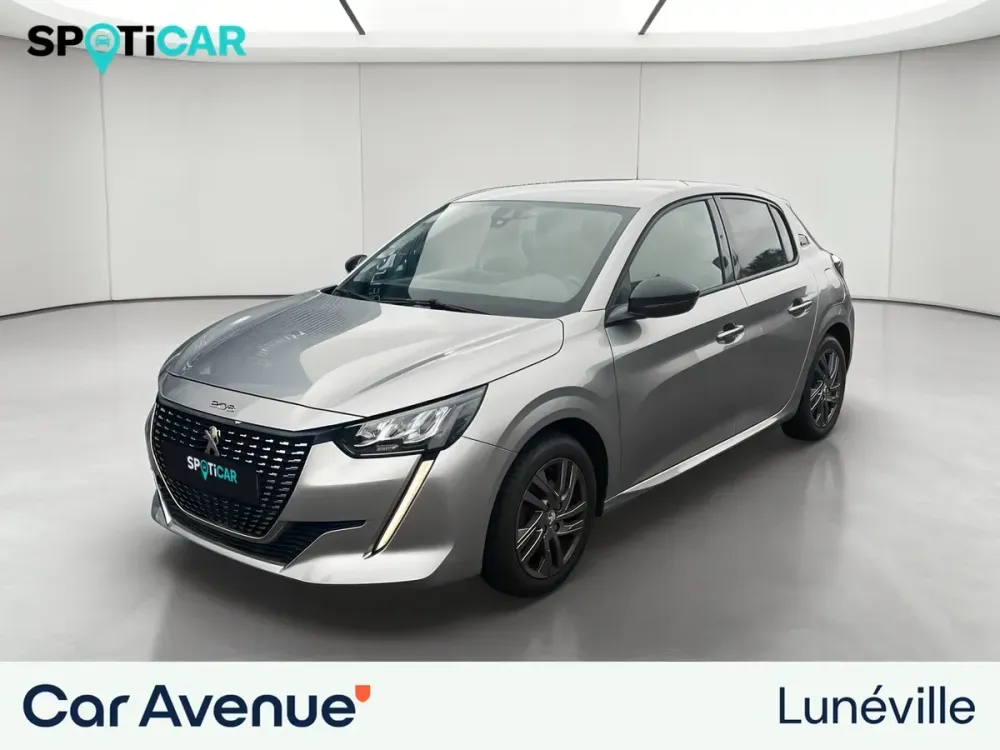 Peugeot 208 gris d'occasion