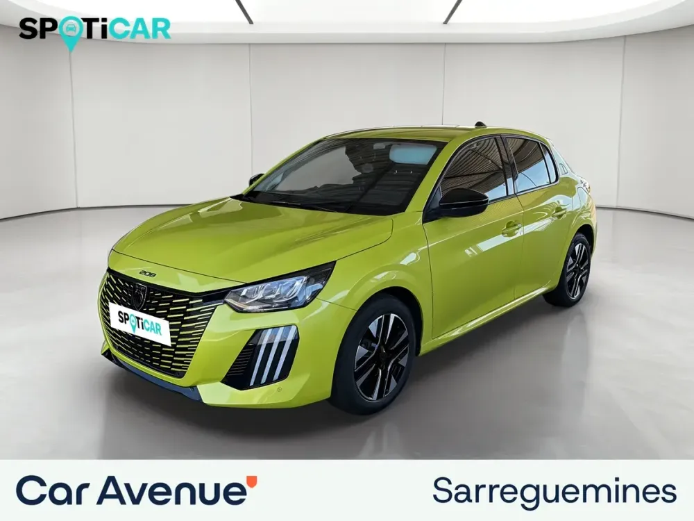 Peugeot 208 teinte m. jaune agueda d'occasion