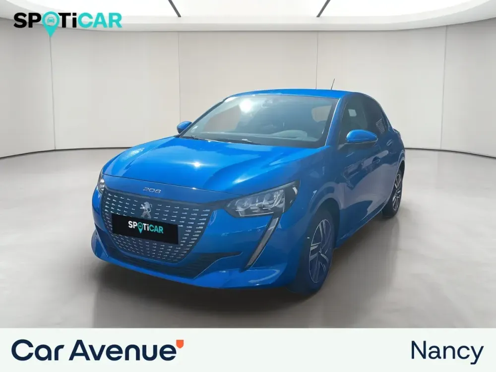 Peugeot 208 bleu vertigo (v) d'occasion
