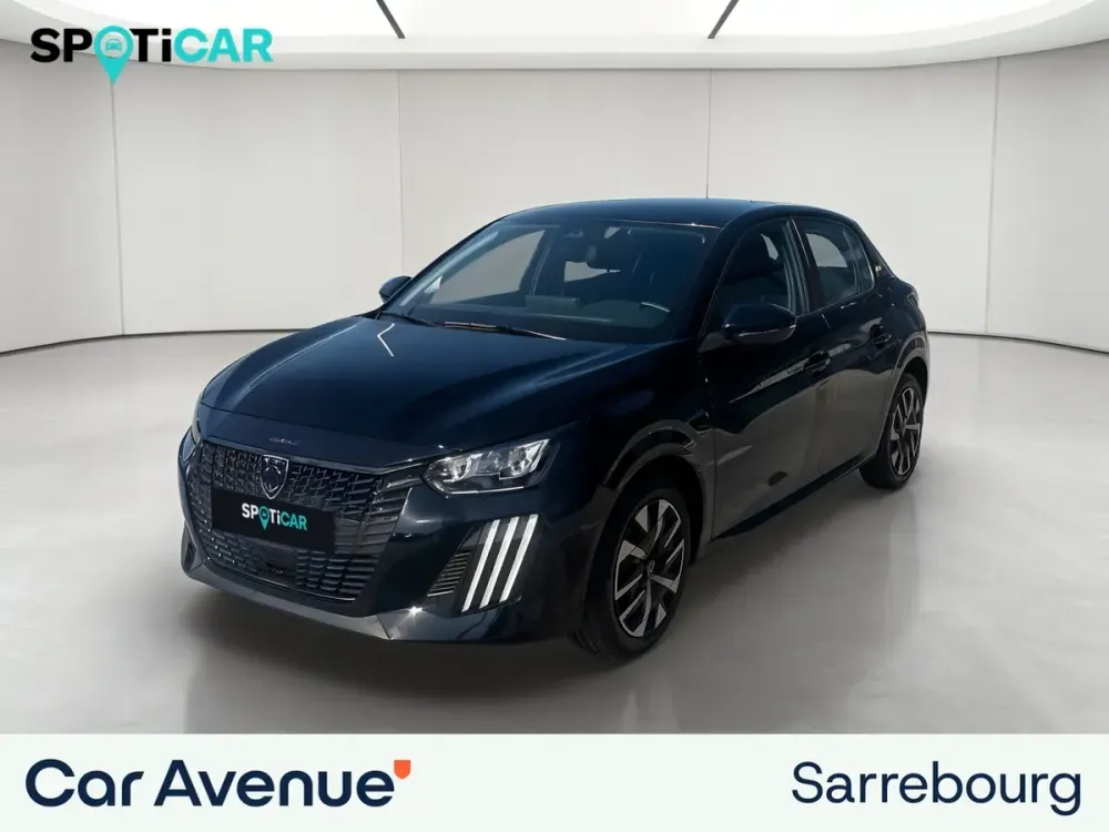 Peugeot 208 noir d'occasion