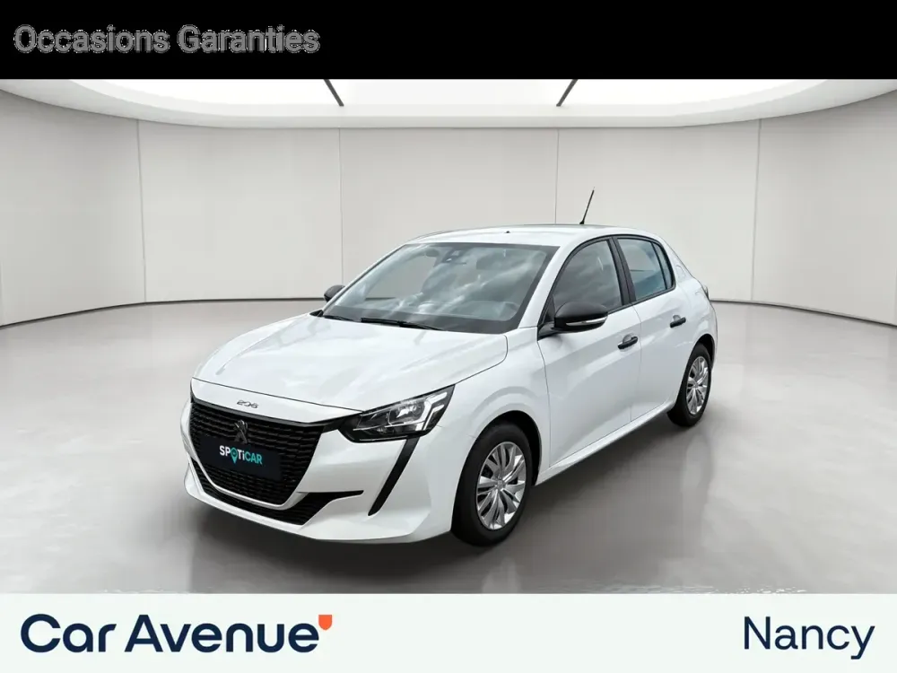 Peugeot 208 blanc banquise (o) d'occasion