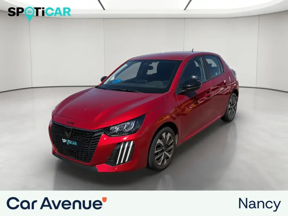 Peugeot 208 rouge d'occasion