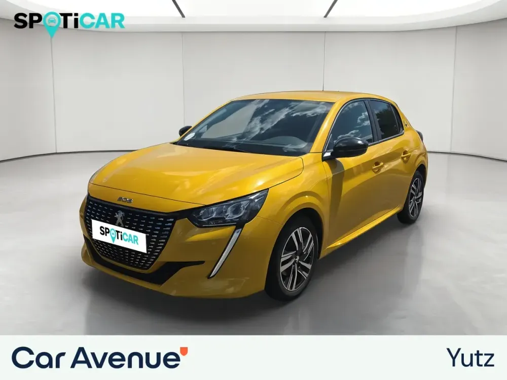 Peugeot 208 jaune faro (m) d'occasion