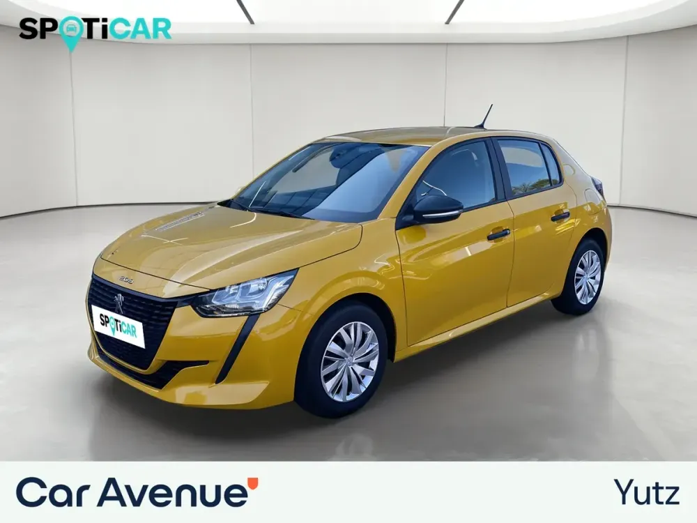 Peugeot 208 teinte m. jaune faro d'occasion