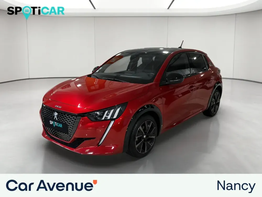 Peugeot 208 rouge d'occasion