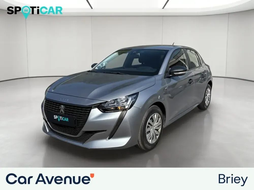 Peugeot 208 gris d'occasion