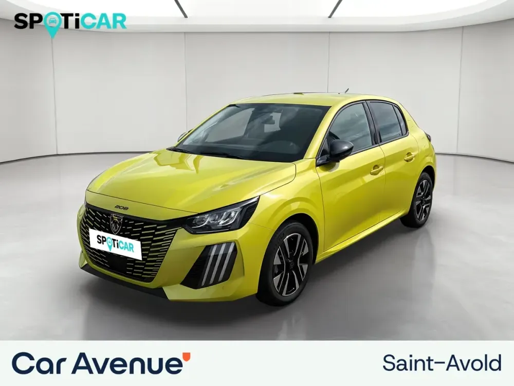 Peugeot 208 teinte m. jaune agueda d'occasion