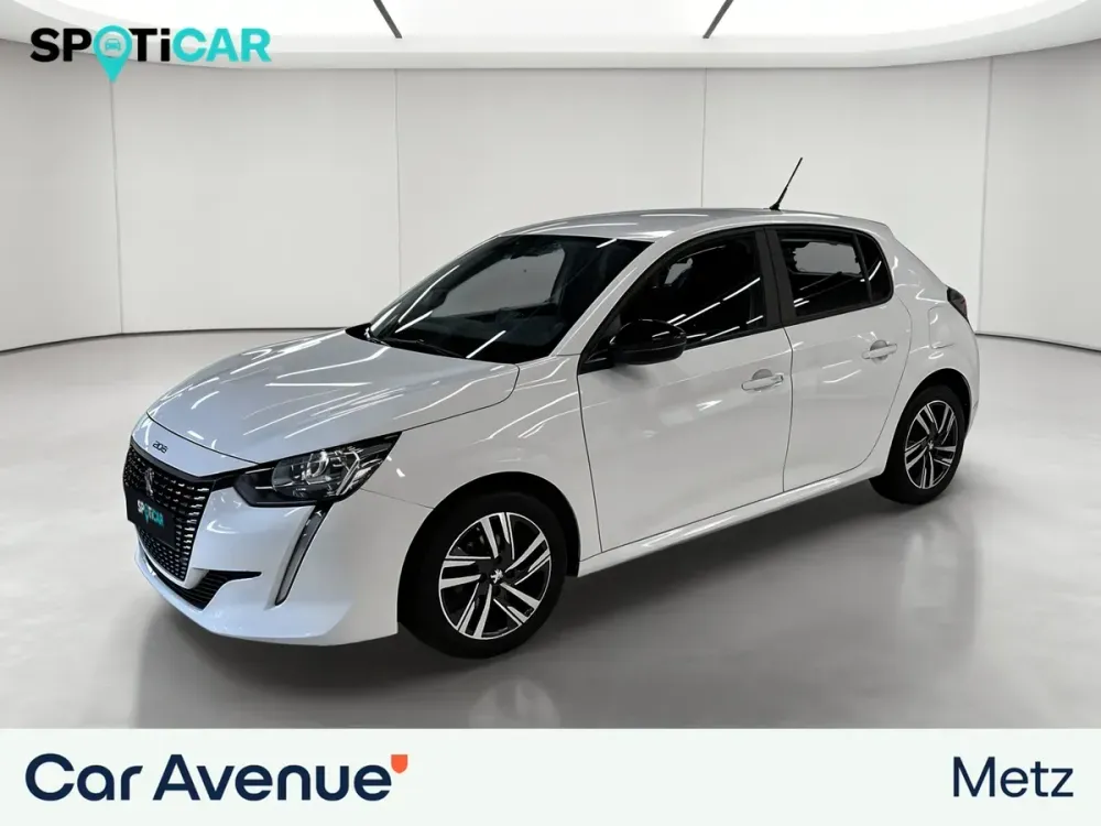 Peugeot 208 p. opaque blanc banquise d'occasion