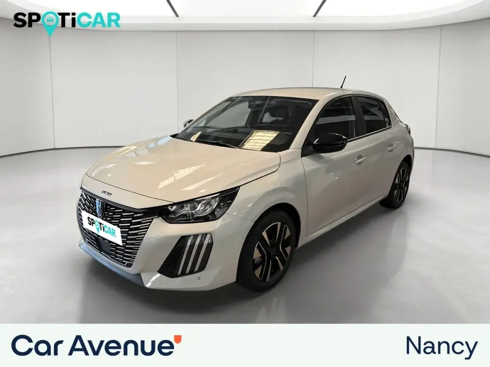 Peugeot 208 blanc okenite neuf