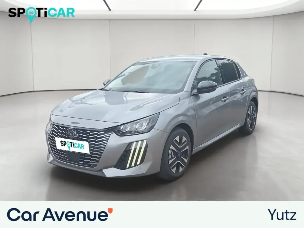 Peugeot 208 gris d'occasion