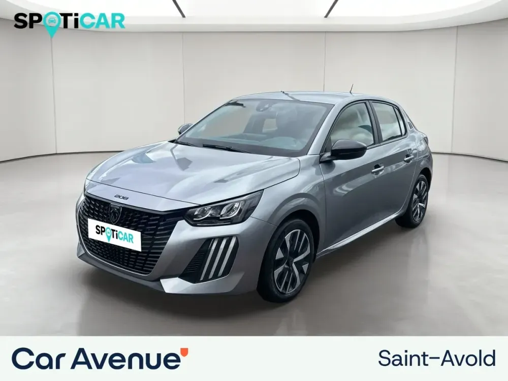 Peugeot 208 gris artense (m) d'occasion