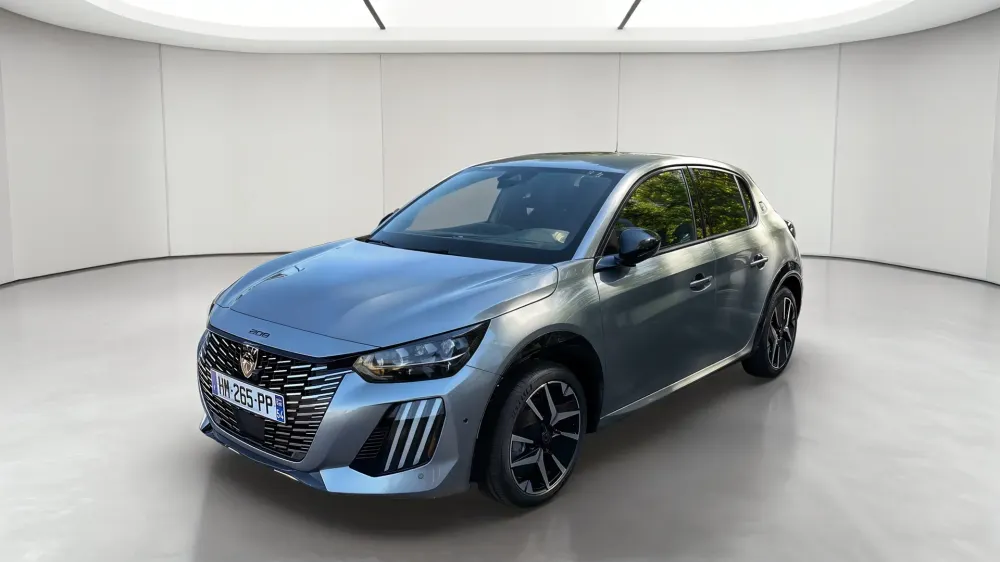 Peugeot 208 gris artense neuf