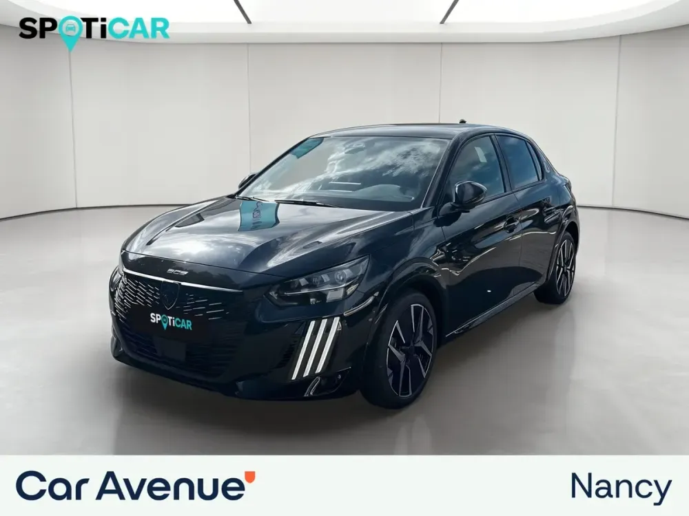 Peugeot 208 noir d'occasion